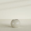 Globe Medium Sphere Fiberglass Planter - 24 in x 24 in x 19 in - Satin Beige - Satin Beige,24 in x 24 in x 20 in