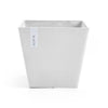 Rotterdam Small Square Planter - 15.75 in x 15.75 in x 13.75 in - Pure White - Pure White,15.75 in x 15.75 in x 13.75 in,Planter Only