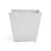 Rotterdam Small Square Planter - 11.75 in x 11.75 in x 10.25 in - Pure White - Pure White,11.75 in x 11.75 in x 10.25 in,Planter Only