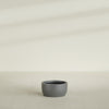 Casablanca Medium Round Low Bowl Fiberglass Planter - 20 in x 20 in x 10 in - Metallic Gunmetal - Metallic Gunmetal,20 in x 20 in x 10 in