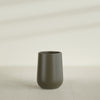 Tall Hayden Medium Round Fiberglass Planter - 15 in x 15 in x 23 in - Matte Bronze - Matte Bronze,15 in x 15 in x 23 in