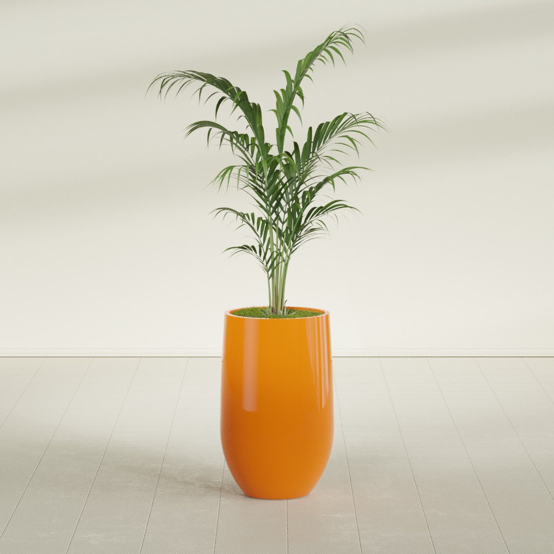 Westfield - 15in diam. x 24in - Gloss Tangerine - Gloss Tangerine,15 in diam. x 24 in H