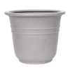 Curbside Bell Tower Round Plastic Planter - 40 in x 40 in x 29.3 in - Cement - Cement,40 in x 40 in x 29.3 in