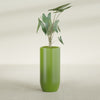 Saint Tropez Large Tall Round Fiberglass Planter - 20 in x 20 in x 43 in - Satin Green - Satin Green,20 in x 20 in x 43 in