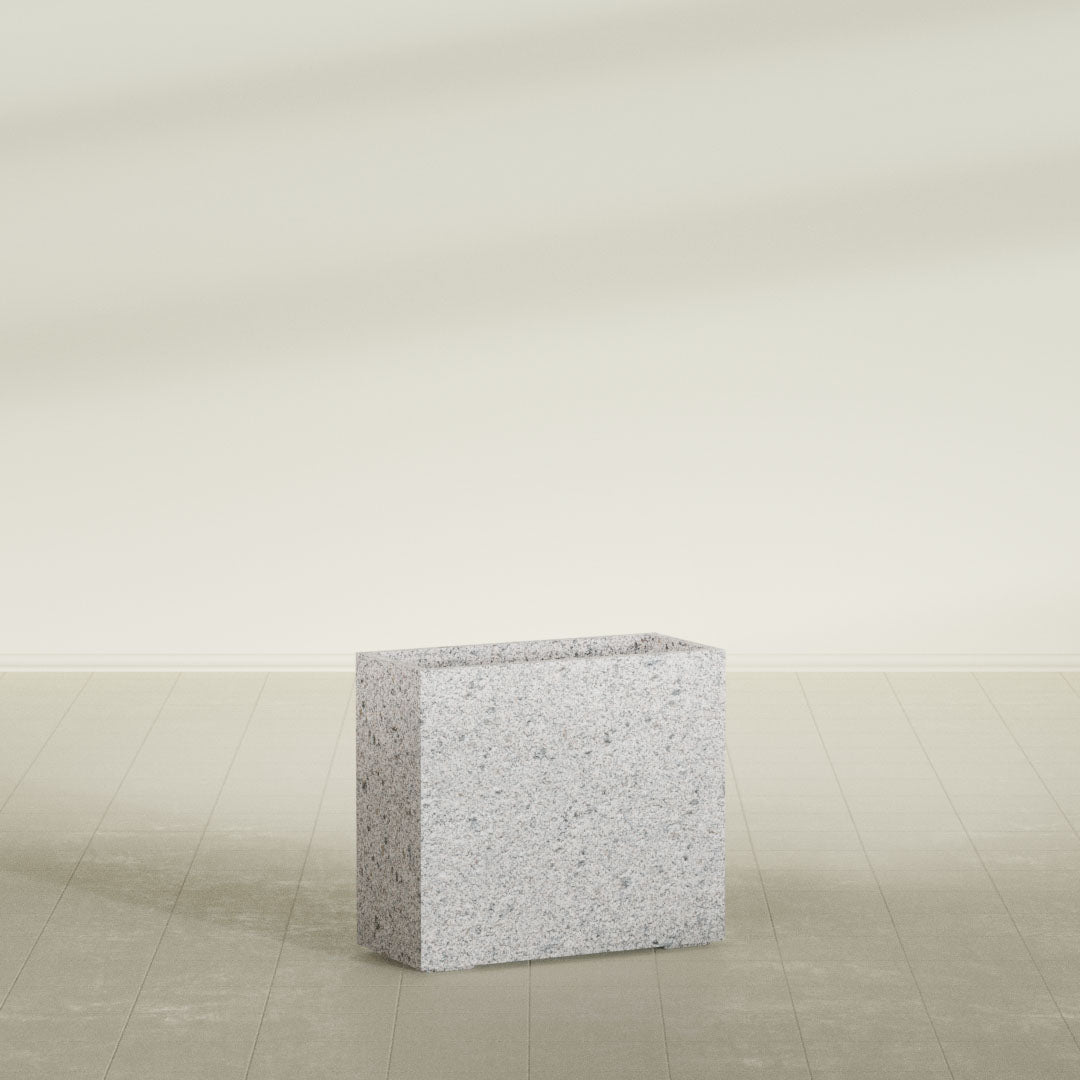 ProTone Fiberglass Premium Finish Large Rectangle Planter - 36 in x 16 in x 32 in - StoneLight - Pearlstone - StoneLight - Pearlstone,36 in x 16 in x 32 in