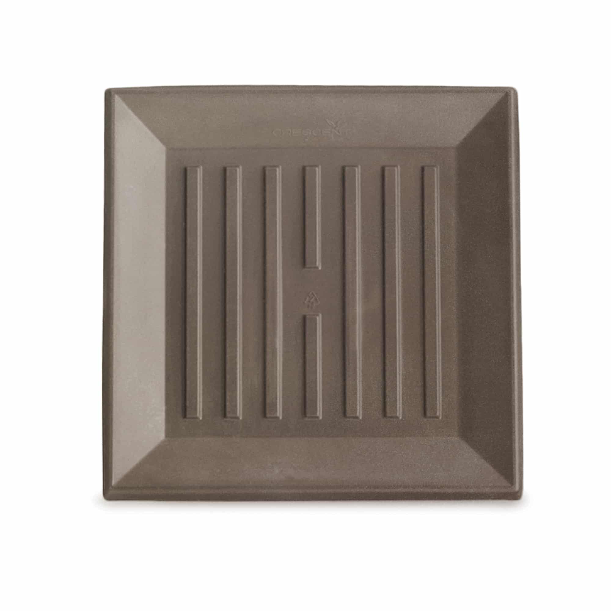 Square Saucer - 14in - Mocha - Mocha,14in