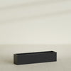 Monaco Rectangle - 32in x 7in x 7 - Matte Black - Matte Black,32 in x 7 in x 7 in