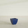Lima Small Tapered Square Fiberglass Planter - 12 in x 12 in x 12 in - Matte Cobalt Blue - Matte Cobalt Blue,12 in x 12 in x 12 in