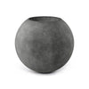 Orbo Large Planter – Fiberglass Indoor/Outdoor and Weather-Resistant Globe Planter (Grey Stone, 35.5" D x 31.3" H) - Grey Stone,35.4 in diam. x 31.3 in