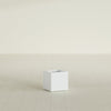 Montroy Small Cube Square Fiberglass Planter - 12 in x 12 in x 12 in - Matte White - Matte White,12 in x 12 in x 12 in