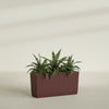 Tapered Rectangle - 36in x 12in x 18in - Weathered Steel - Rust - Weathered Steel - Rust,36 in x 12 in x 18 in