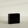 Perth Extra Large Long Rectangle Fiberglass Planter - 48 in x 16 in x 42 in - Gloss Black - Gloss Black,48 in x 16 in x 42 in