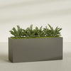 Brisbane Extra Large Long Rectangle Fiberglass Planter - 72 in x 24 in x 32 in - Matte Bronze - Matte Bronze,72 in x 24 in x 32 in
