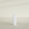 Saint Tropez Large Tall Round Fiberglass Planter - 12 in x 12 in x 32 in - Gloss White - Gloss White,12 in x 12 in x 32 in