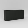 Potsdam Large Tall Rectangle Fiberglass Planter - 16 in x 16 in x 32 in - Matte Black - Matte Black,16 in x 16 in x 32 in