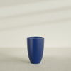 Brannan Large Round Fiberglass Planter - 24 in x 24 in x 35 in - Matte Cobalt Blue - Matte Cobalt Blue,24 in x 24 in x 35 in