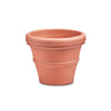 Large Cylinder Plastic Planter - 35.5 in x 35.5 in x 29 in - Weathered Terracotta - Weathered Terracotta,35.5 in x 35.5 in x 29 in - Weathered Terracotta,35.5 in x 35.5 in x 29 in