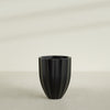 Alicante Medium Round Fiberglass Planter - 22 in x 22 in x 27 in - Matte Black - Matte Black,22 in x 22 in x 27 in