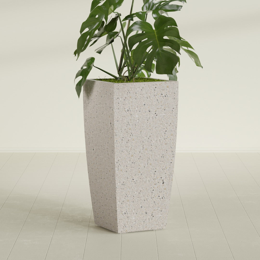 Tapered Column - 20in x 20in x 42in - StoneLight - Pearlstone - StoneLight - Pearlstone,20 in x 20 in x 42 in