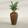Bara Jar Large Round Fiberglass Planter - 20 in x 20 in x 31 in - Metallic Bronze - Metallic Bronze,20 in x 20 in x 32 in