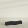 Salon Large Tall Rectangle Fiberglass Planter - 42 in x 8 in x 8 in - Matte Black - Matte Black,42 in x 8 in x 8 in