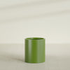 Rio Grande Medium Round Fiberglass Planter - 18 in x 18 in x 20 in - Satin Green - Satin Green,18 in x 18 in x 20 in