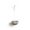 Hanging Brussels Small Bowl Planter - 13 in x 13 in x 6.5 in - Taupe - Taupe,13 in x 13 in x 6.5 in