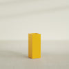 Perth Large Tall Rectangle Fiberglass Planter - 16 in x 16 in x 42 in - Gloss Saffron - Gloss Saffron,16 in x 16 in x 42 in