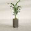 Potsdam Large Tall Rectangle Fiberglass Planter - 16 in x 16 in x 32 in - Matte Bronze - Matte Bronze,16 in x 16 in x 32 in