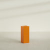 Delray Large Tall Rectangle Fiberglass Planter - 12 in x 12 in x 32 in - Gloss Tangerine - Gloss Tangerine,12 in x 12 in x 32 in