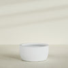 Casablanca Large Round Low Bowl Fiberglass Planter - 36 in x 36 in x 18 in - Gloss White - Gloss White,36 in x 36 in x 18 in