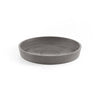 Small Round Saucer - 7 in x 7 in x 1 in - Taupe - Taupe,7 in x 7 in x 1 in