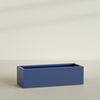 Torino Extra Large Wide Rectangle Fiberglass Planter - 60 in x 24 in x 18 in - Matte Cobalt Blue - Matte Cobalt Blue,60 in x 24 in x 18 in