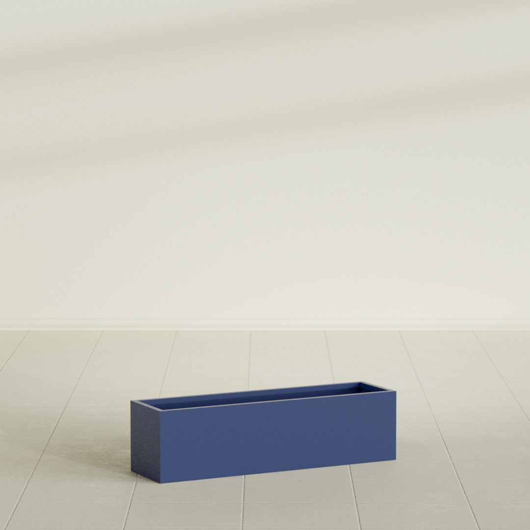Monaco Rectangle - 26in x 7in x 7 - Matte Cobalt Blue - Matte Cobalt Blue,26 in x 7 in x 7 in