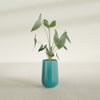 Tall Hayden Medium Round Fiberglass Planter - 18 in x 18 in x 29 in - Satin Sea Foam - Satin Sea Foam,18 in x 18 in x 29 in