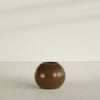 Globe Medium Sphere Fiberglass Planter - 24 in x 24 in x 19 in - Metallic Bronze - Metallic Bronze,24 in x 24 in x 20 in
