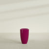 Brannan Medium Round Fiberglass Planter - 18 in x 18 in x 29 in - Gloss Eggplant - Gloss Eggplant,18 in x 18 in x 29 in