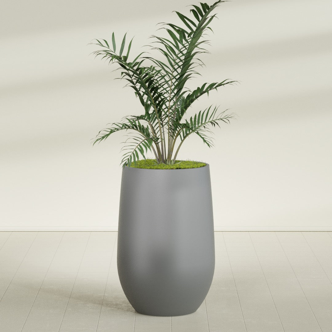 Westfield - 24in diam. x 36in - Metallic Gunmetal - Metallic Gunmetal,24 in diam. x 36 in H