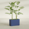 Tolga Large Rectangle Fiberglass Planter - 36 in x 16 in x 24 in - Matte Cobalt Blue - Matte Cobalt Blue,36 in x 16 in x 24 in