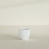 Wannsee Medium Round Fiberglass Planter - 22 in x 22 in x 19 in - Gloss White - Gloss White,22 in x 22 in x 19 in