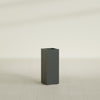 Perth Large Tall Rectangle Fiberglass Planter - 16 in x 16 in x 42 in - Matte Charcoal - Matte Charcoal,16 in x 16 in x 42 in