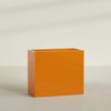 Darwin Extra Large Rectangle Fiberglass Planter - 48 in x 24 in x 42 in - Gloss Tangerine - Gloss Tangerine,48 in x 24 in x 42 in