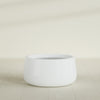 Short Hayden Medium Round Fiberglass Planter - 20 in x 20 in x 10 in - Matte White - Matte White,20 in x 20 in x 10 in