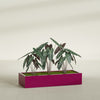 Antwerp Extra Large Long Rectangle Fiberglass Planter - 60 in x 24 in x 12 in - Gloss Eggplant - Gloss Eggplant,60 in x 24 in x 12 in