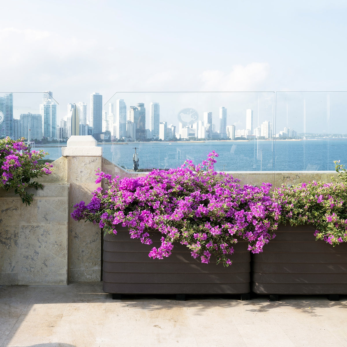 Slat Rectangle with TruDrop™ Self-Watering - 46.6in x 19in x 22.8 in