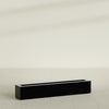 Salon Large Tall Rectangle Fiberglass Planter - 48 in x 8 in x 8 in - Gloss Black - Gloss Black,48 in x 8 in x 8 in
