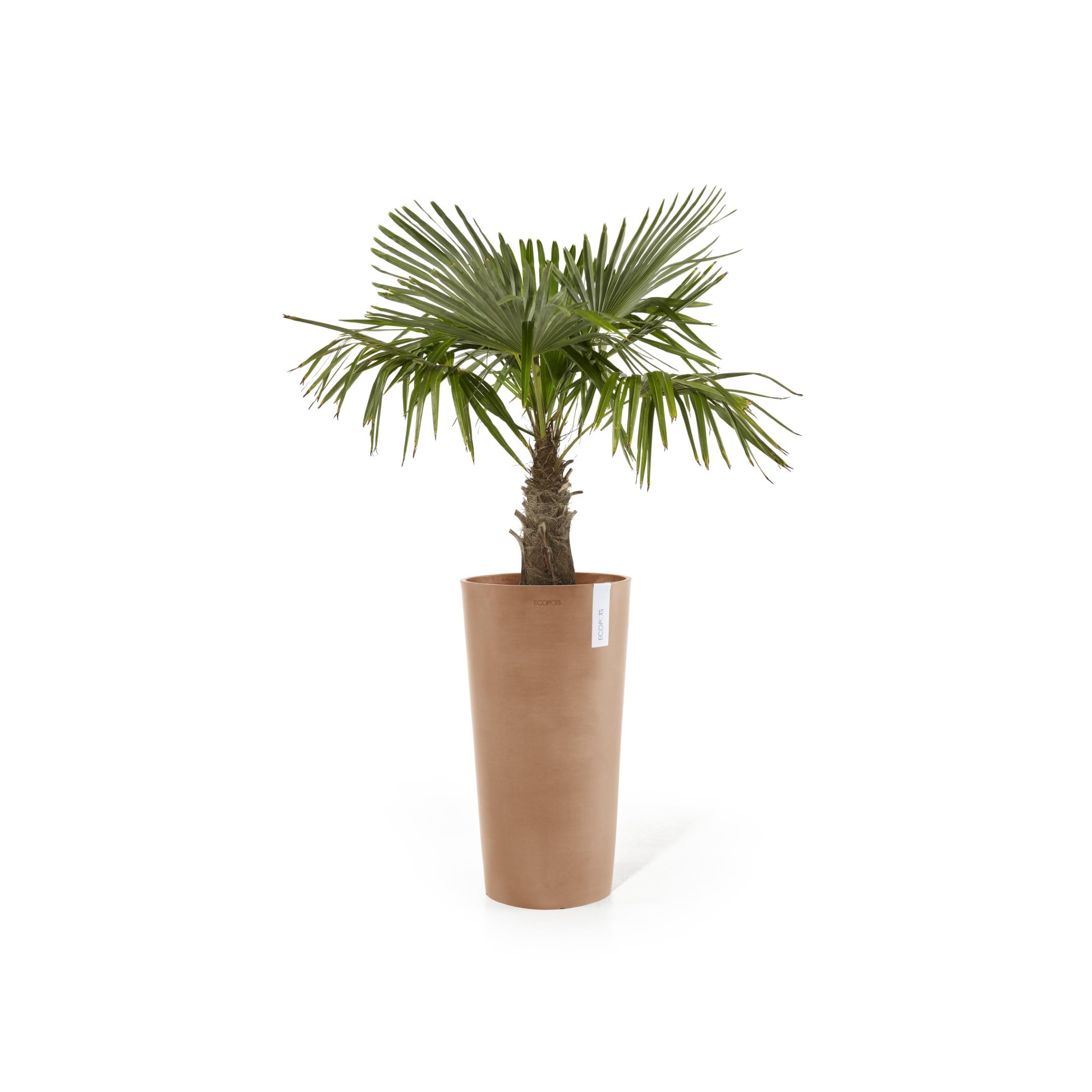 Amsterdam High Large Round Planter - 16 in x 16.25 in x 30 in - Terracotta - Terracotta,16 in x 16.25 in x 30 in,Planter Only