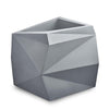 Origami Medium Abstract Plastic Planter - 25.75 in x 25.75 in x 25 in - Ash - Ash,25.75 in x 25.75 in x 25 in