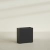 Milano Medium Narrow Rectangle Fiberglass Planter - 24 in x 10 in x 24 in - Matte Black - Matte Black,24 in x 10 in x 24 in