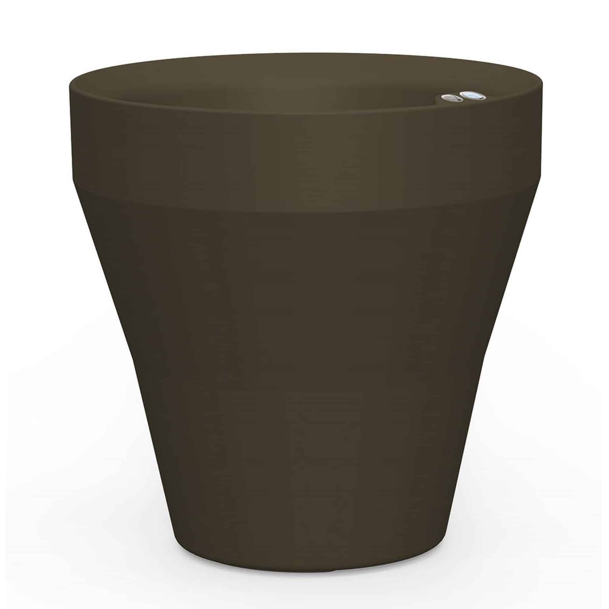 Rim with TruDrop™ Self-Watering - 18in diam. x 18in - Old Bronze - Old Bronze,18in diam. x 18in